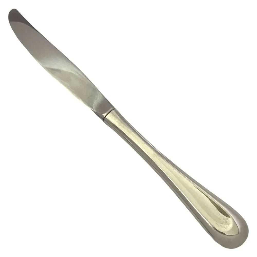 Oneida Satin Sand Dune Everyday Flatware Set Of 6 Dinner Knives Stainless Steel